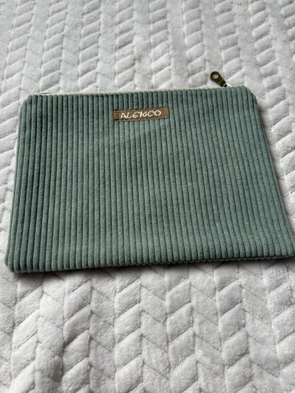 Pochette Cotele bleu pale /Alekco